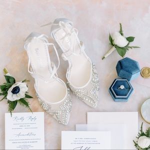 Bella Belle Florence Ivory Wedding Shoes